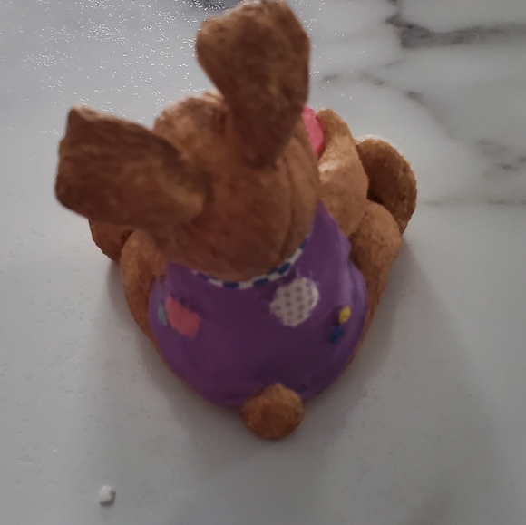 Easter Bunny Taper Candlestick Holder Chic hugger - Picture 8 of 10